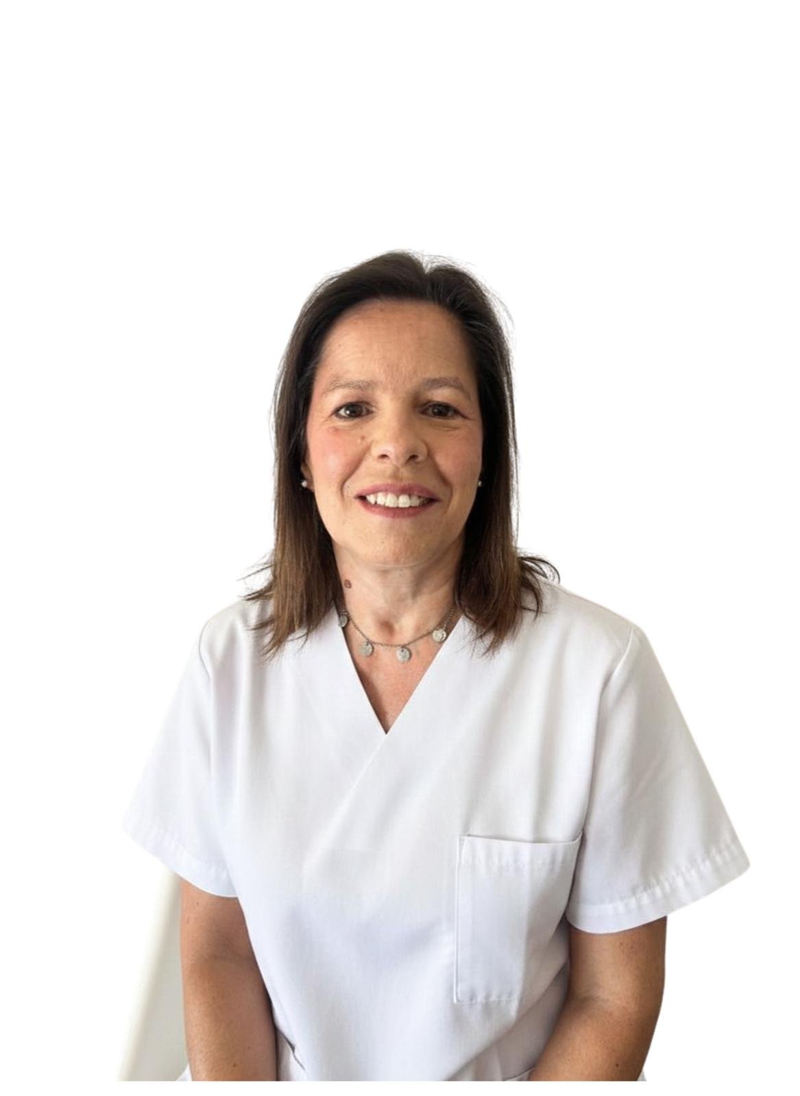 Sandra Neves a realizar tratamento especializado para os pés em Queluz